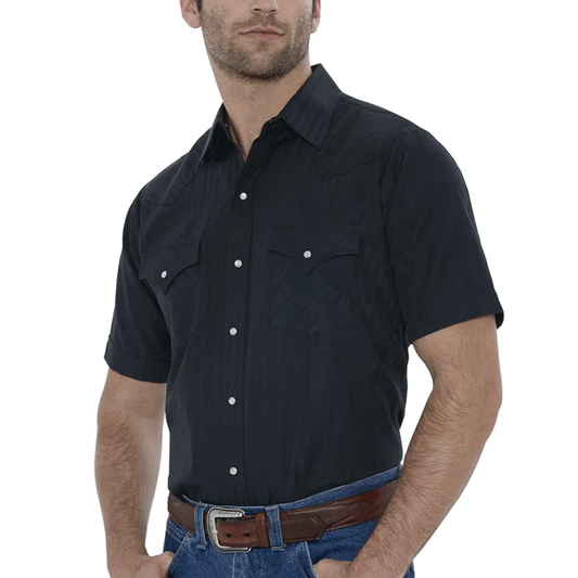 201634-89  Western Shirt Black