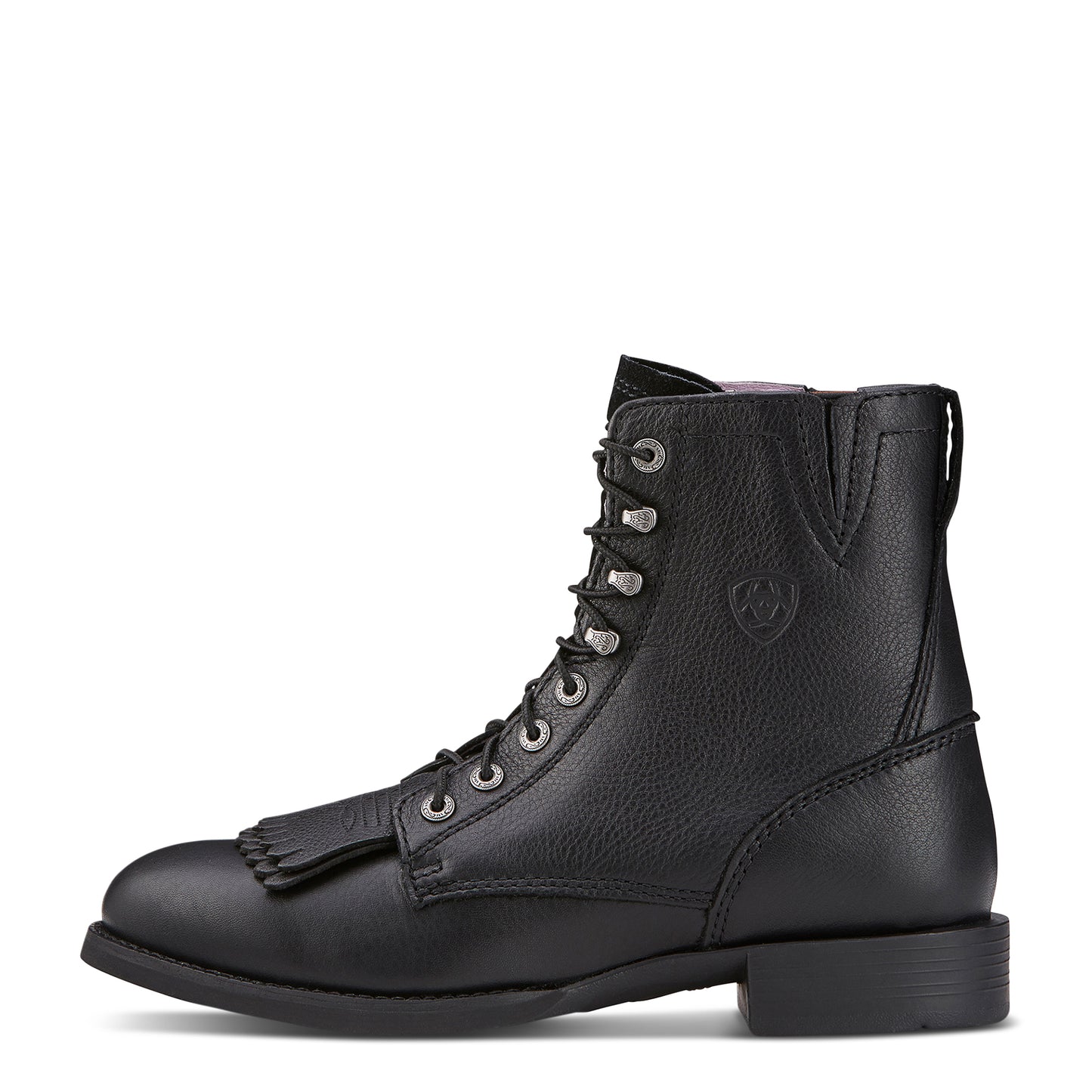 HERITAGE LACER II BLACK DEERTAN BOOT | ARIAT 10002145 HRTG LACER BKL