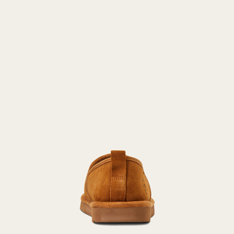 Chestnut Lasso Suede Slipper