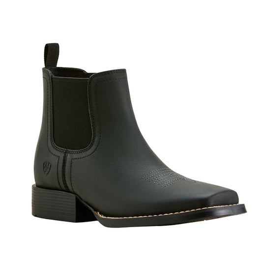 Booker Black Chelsea Western Boot