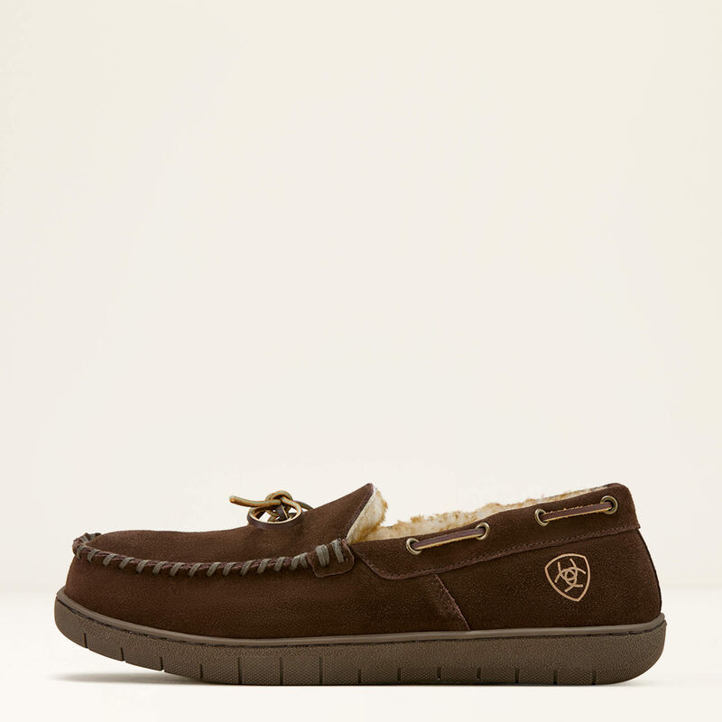 4448-220 Moc Dark Brown Slippers