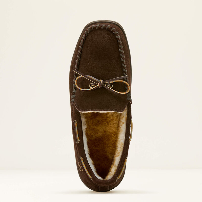 4448-220 Moc Dark Brown Slippers