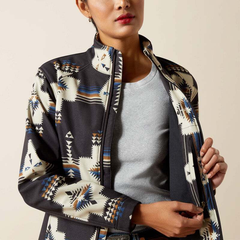 Ariat Logo Softshell Jakcket Thornstone Print | 10062213