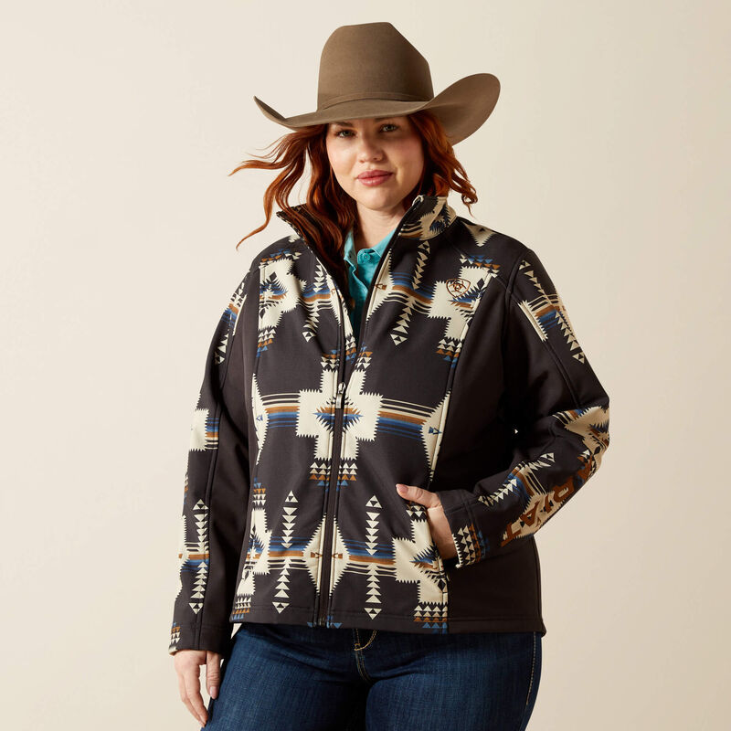 Ariat Logo Softshell Jakcket Thornstone Print | 10062213