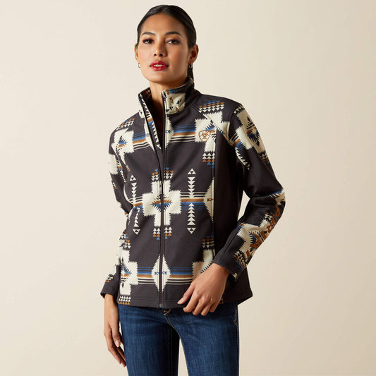 Ariat Logo Softshell Jakcket Thornstone Print | 10062213
