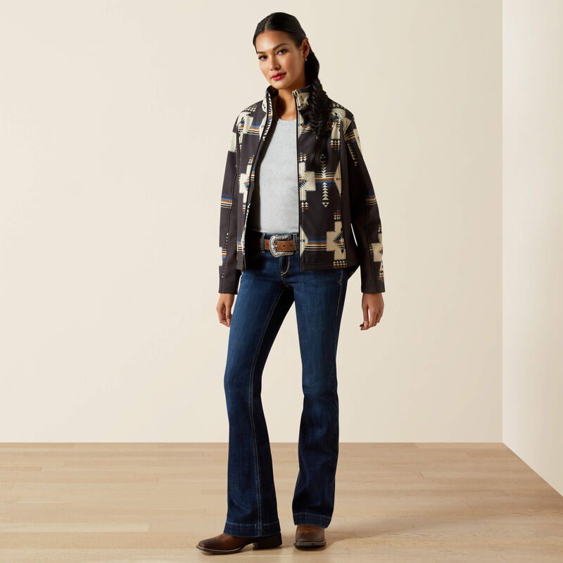 Ariat Logo Softshell Jakcket Thornstone Print | 10062213