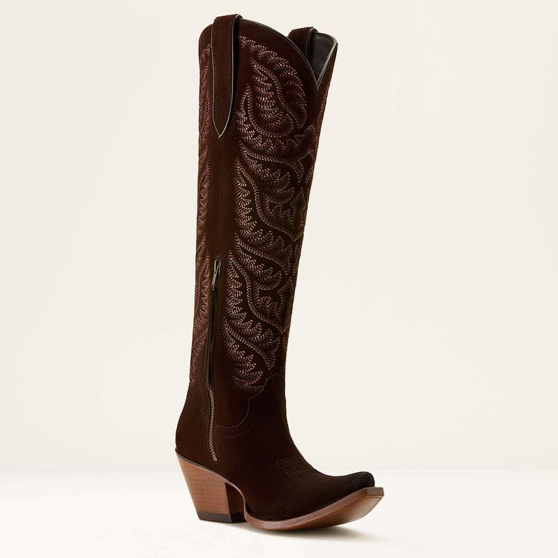 Laramie French Roast Western Boot