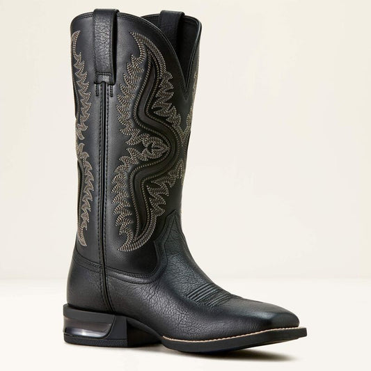 Captivate Wide Square Toe Black Boot