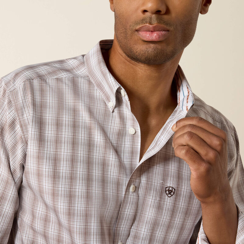 Wrinkle Free Clyde Fitted Shirt 10071019