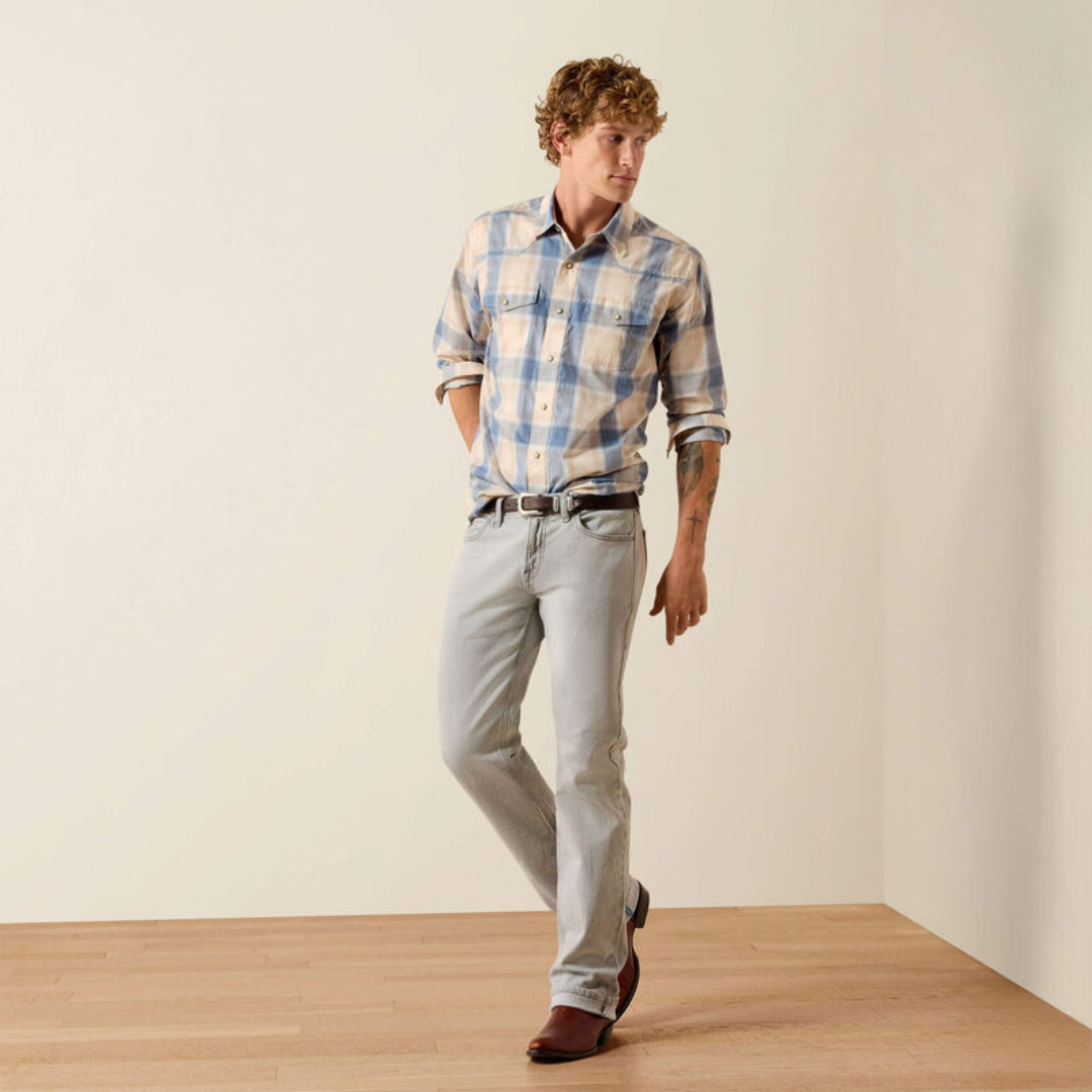 Retro Horace Fitted Snap Shirt 10071619
