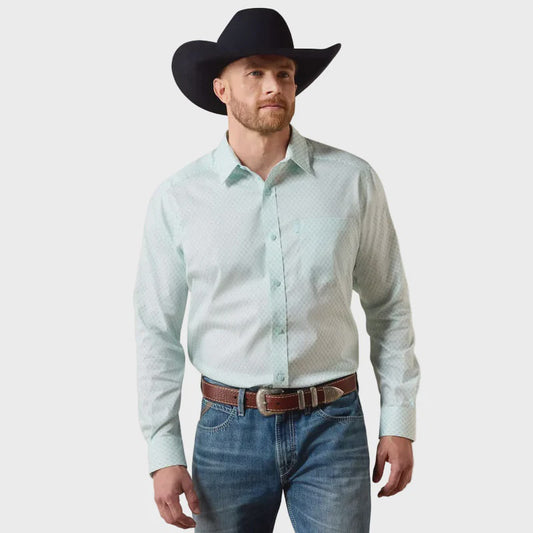 Blue Glow Southwest Crosses Everything Classic Fit Shirt 10073897