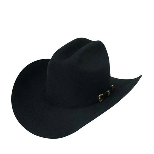 20X El Patron Black Wool Hat