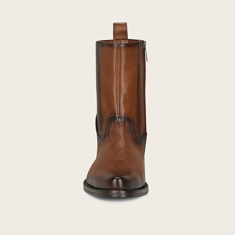 Honey Deer Zipper - Round Toe