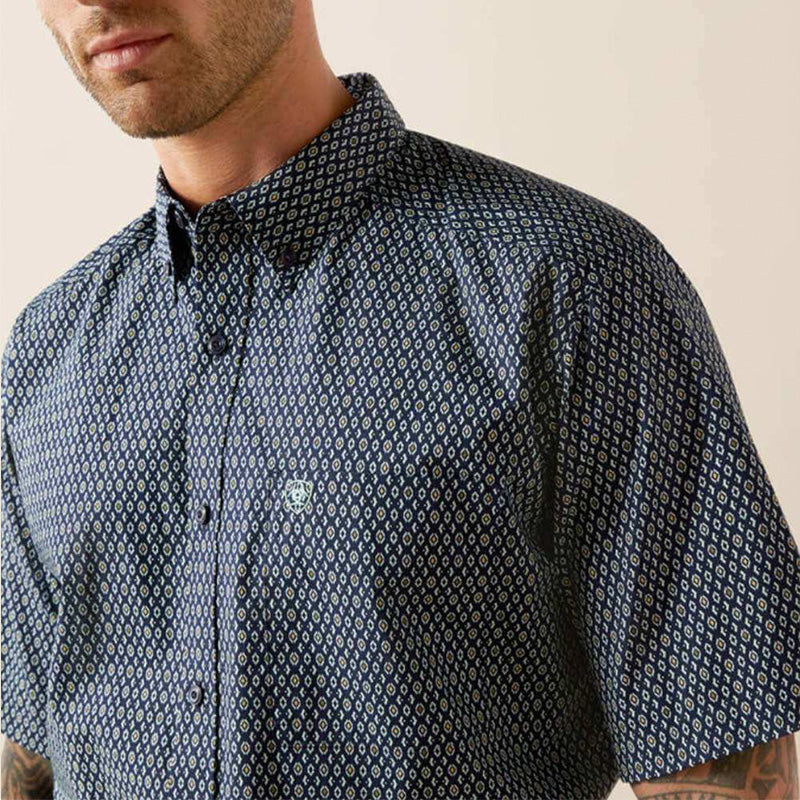Clark Classic Fit Shirt Navy