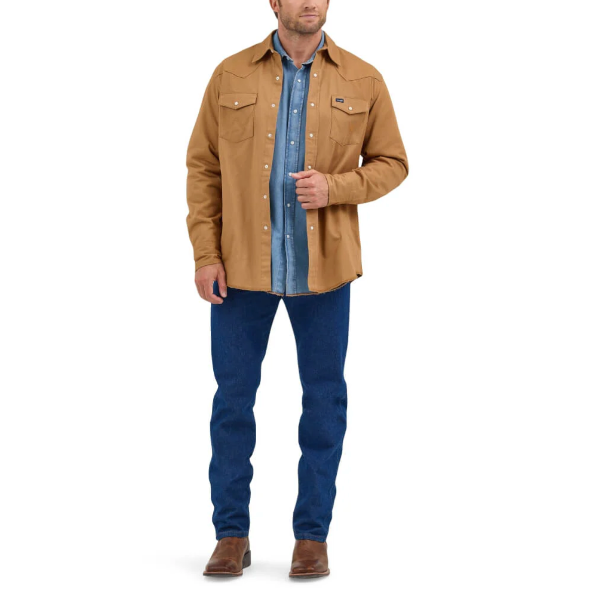 Flannel Lined Shirt Rawhide