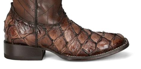 Cuadra Mens Genuine Pirarucu Fish Leather Boots  | CU789