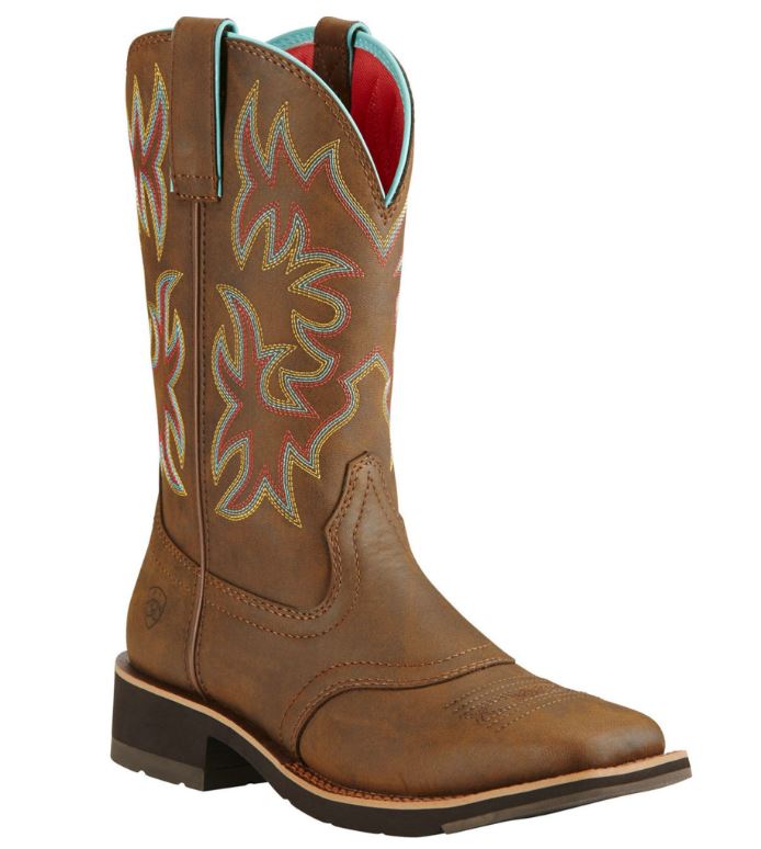 Ariat Women's Delilah Western Performance Boots - Broad Square Toe | 10018676 DELILHA