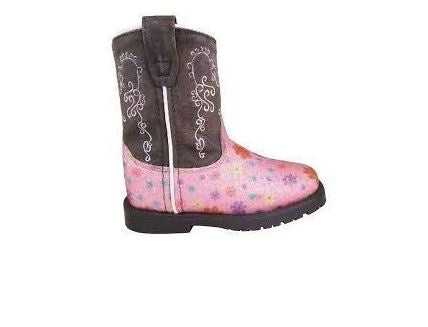 Smoky Mountain Toddler Autry Brown/Pink Western Boots | 3225T