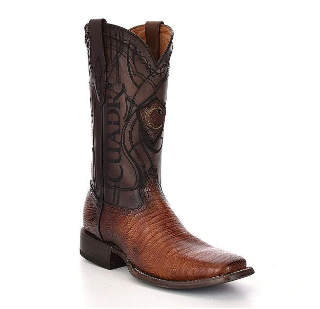 Bandolero Lizard Teju Honey Western Boot