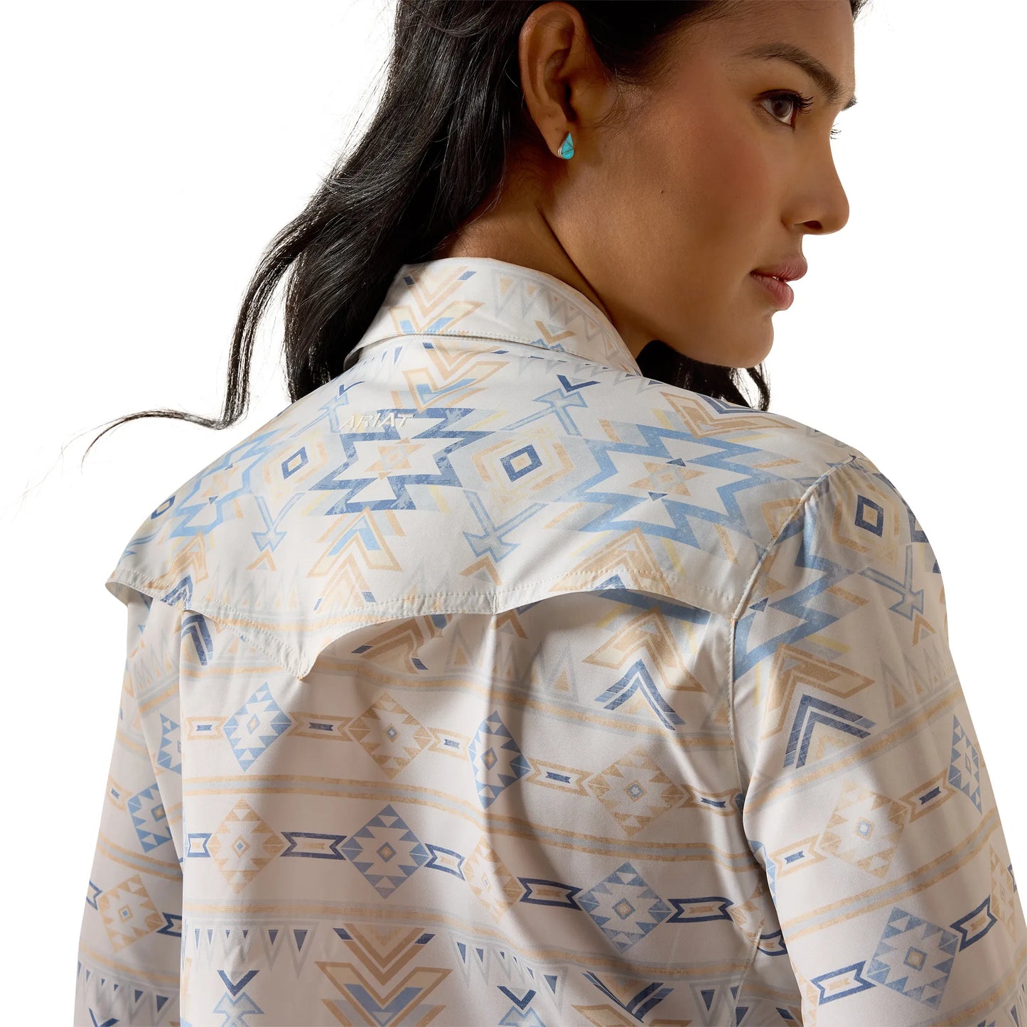 Turtledove Faded Western Southwest Print VentTEK Shirt 10071065