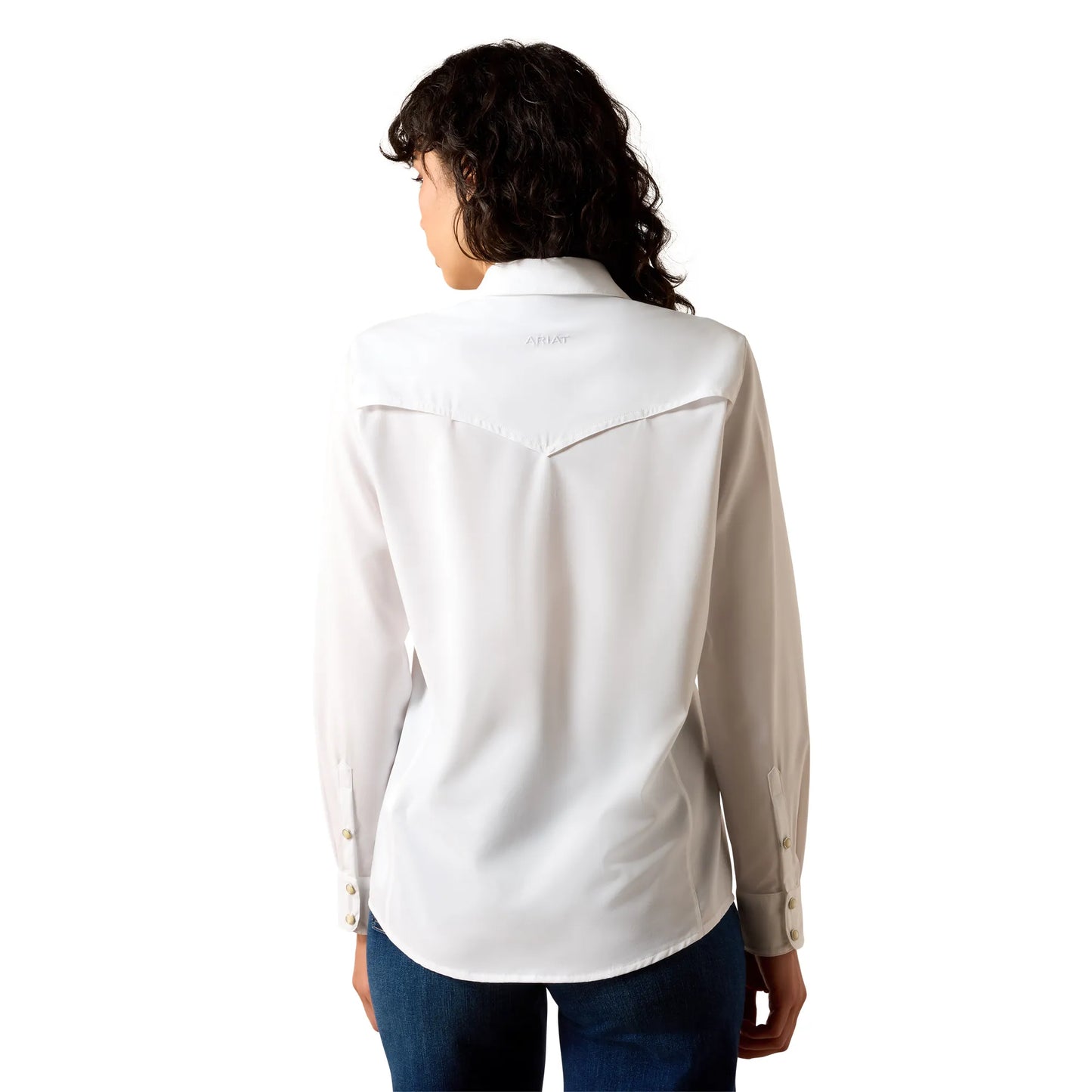 White Western VentTEK Shirt 10071068
