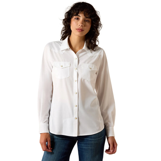 White Western VentTEK Shirt 10071068