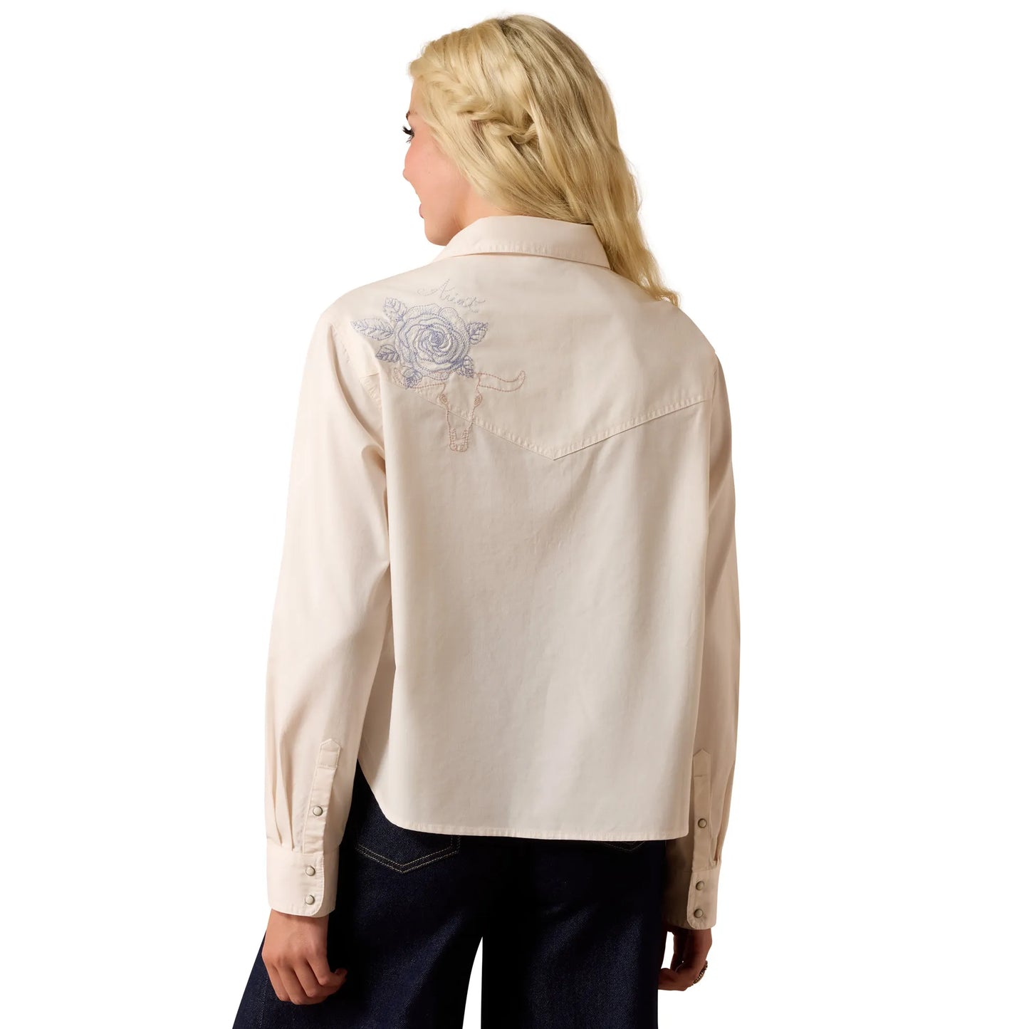 Ashville Embroidered Snap Shirt 10073666