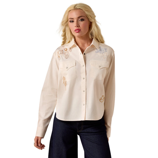 Ashville Embroidered Snap Shirt 10073666