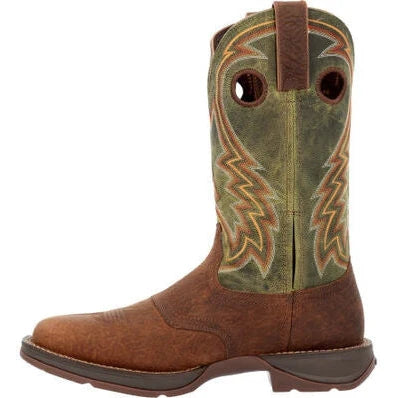 Rebel 12" Green Work Boot