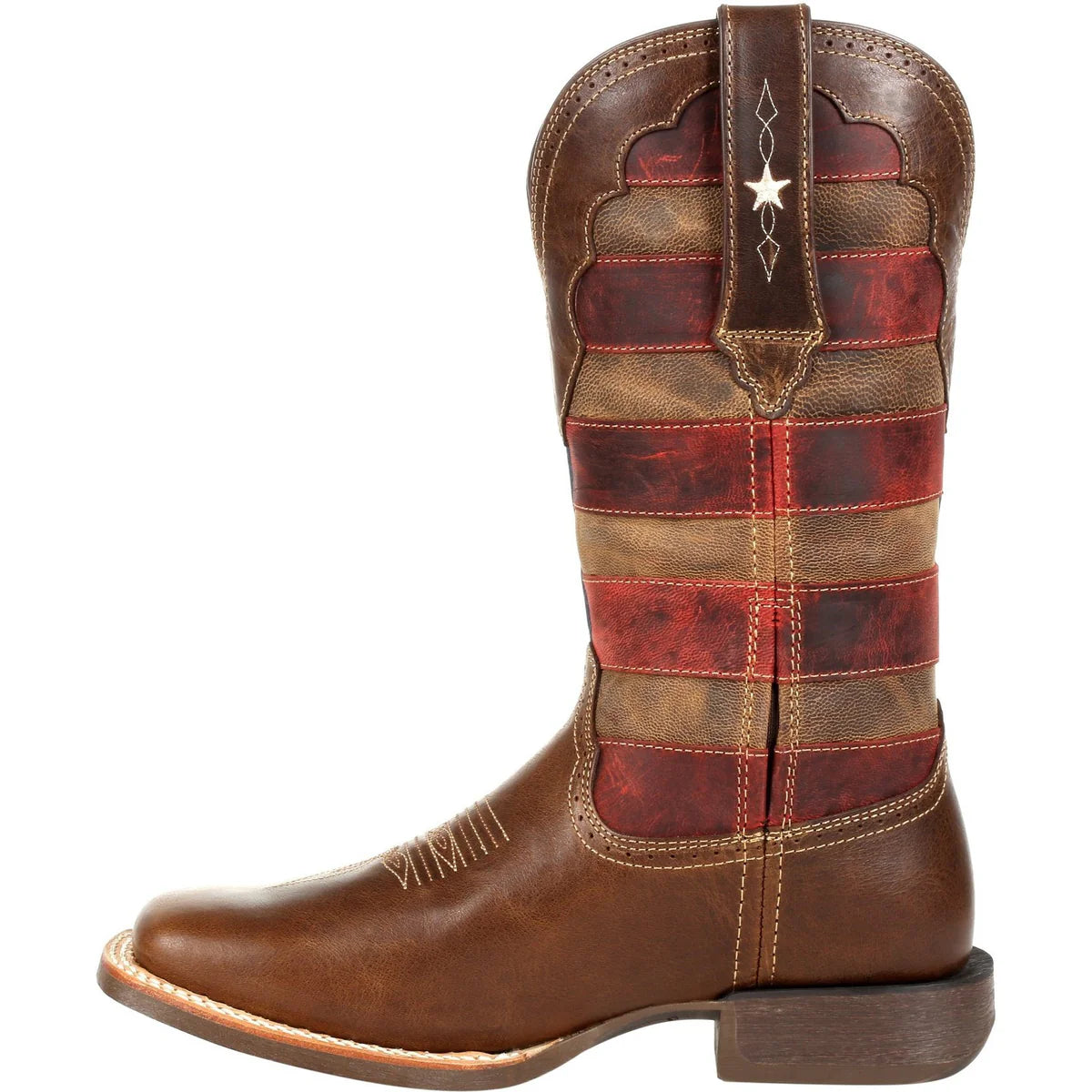 Vintage Flag Western Boot