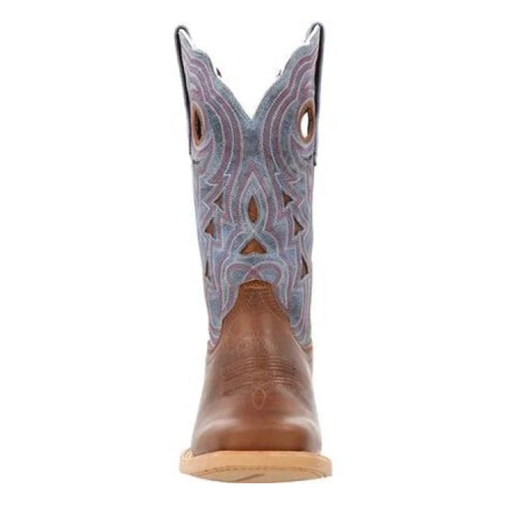 Rebel Golden Brown an Periwinkle Western Boot