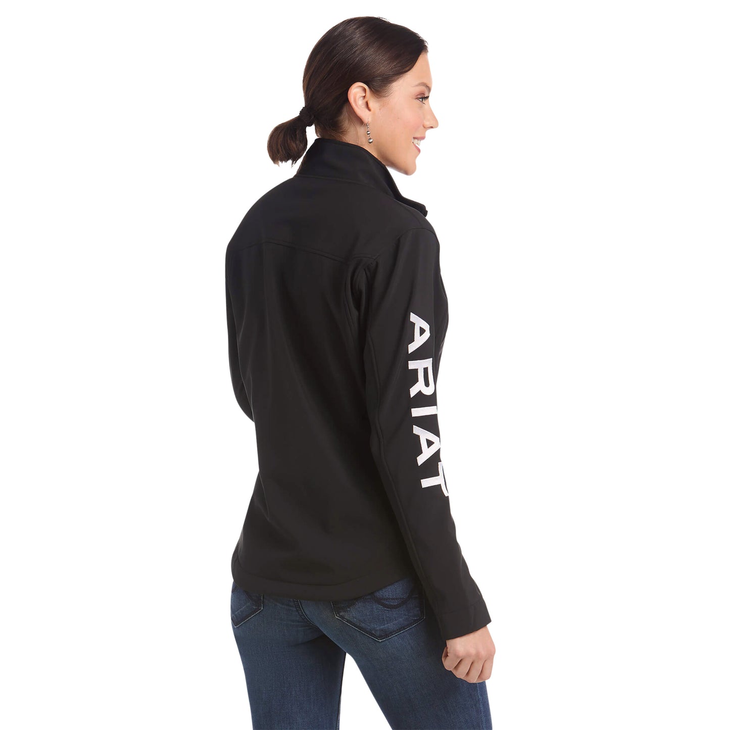 Black New Team Softshell Jacket