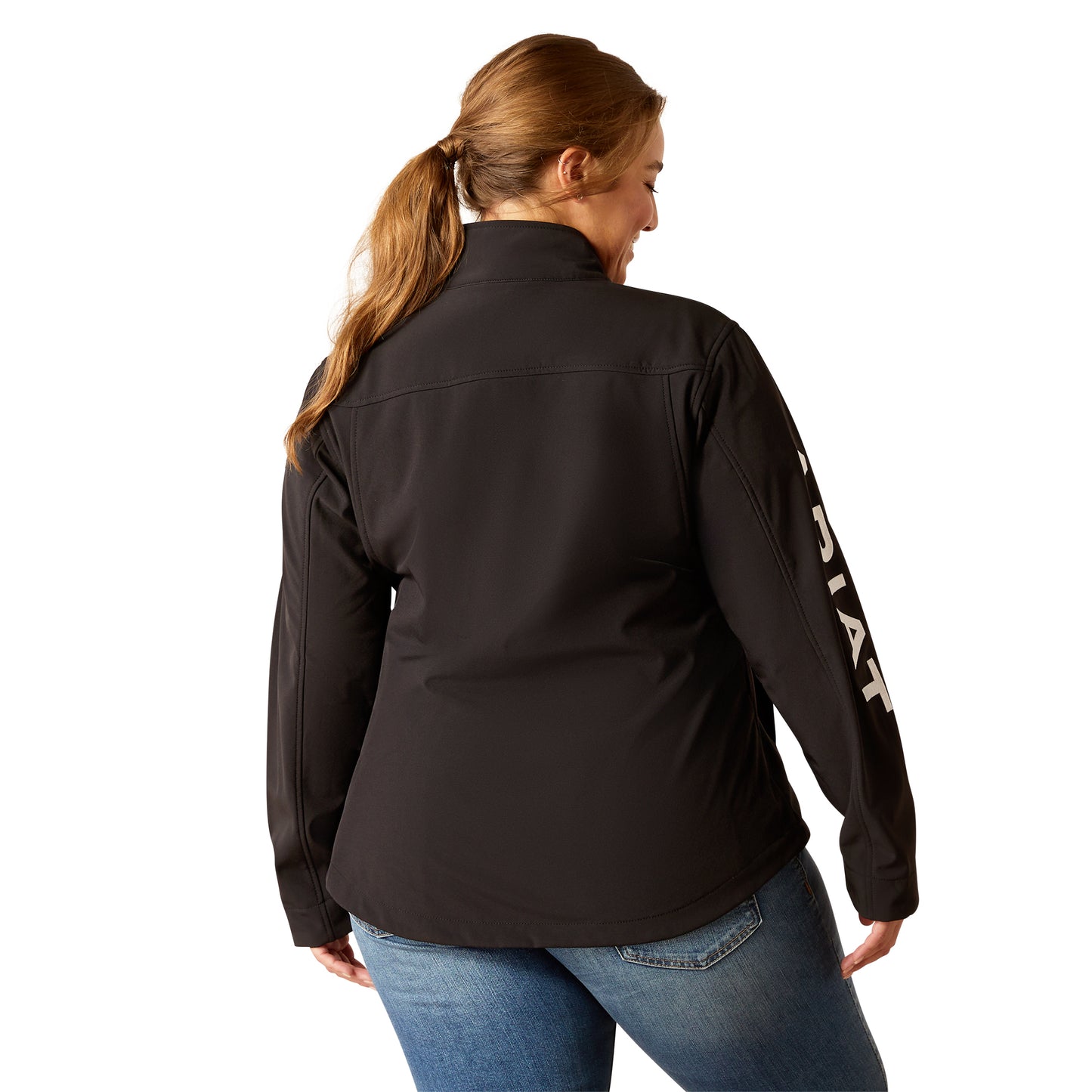 Black New Team Softshell Jacket