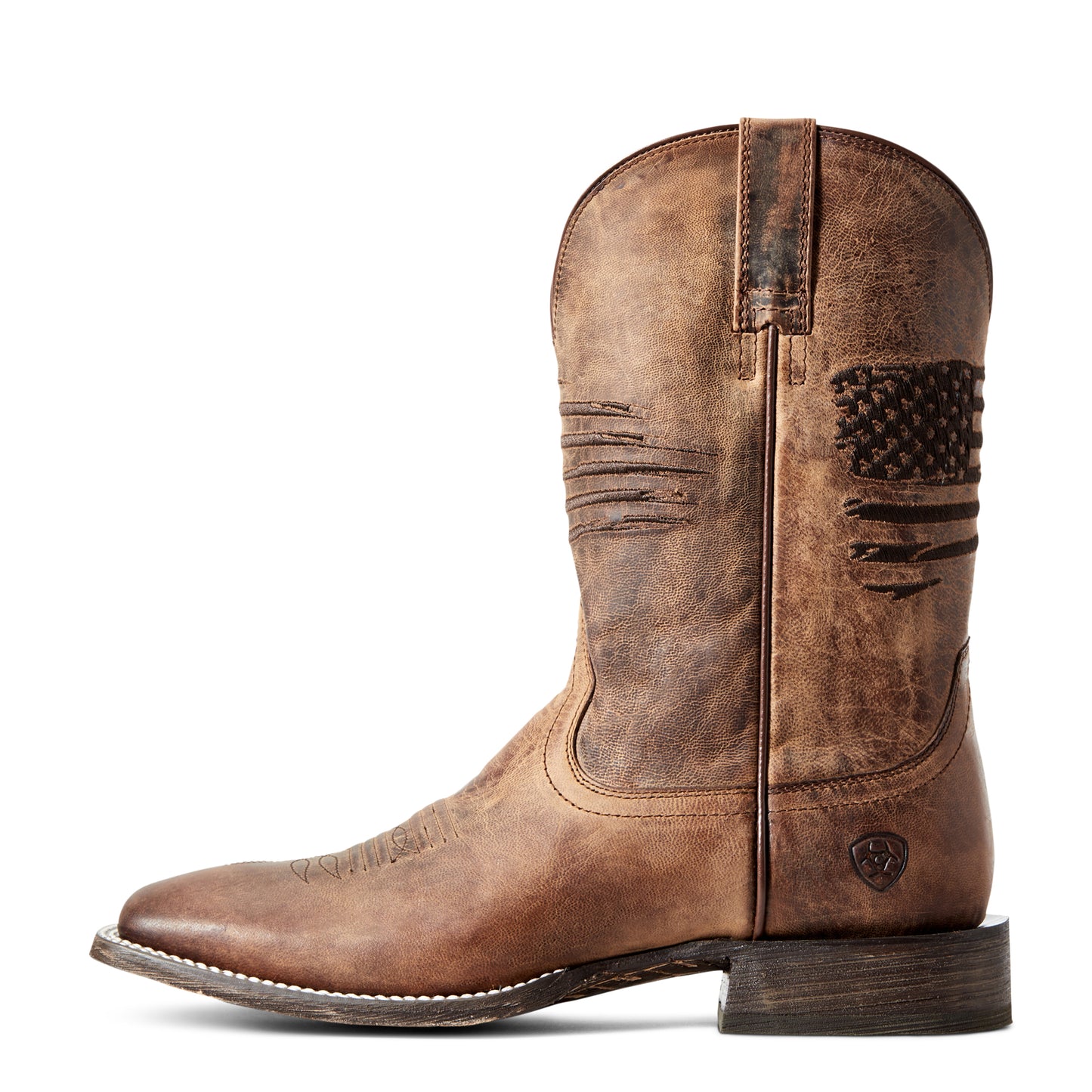 Circuit Patriot Brown Western Boot