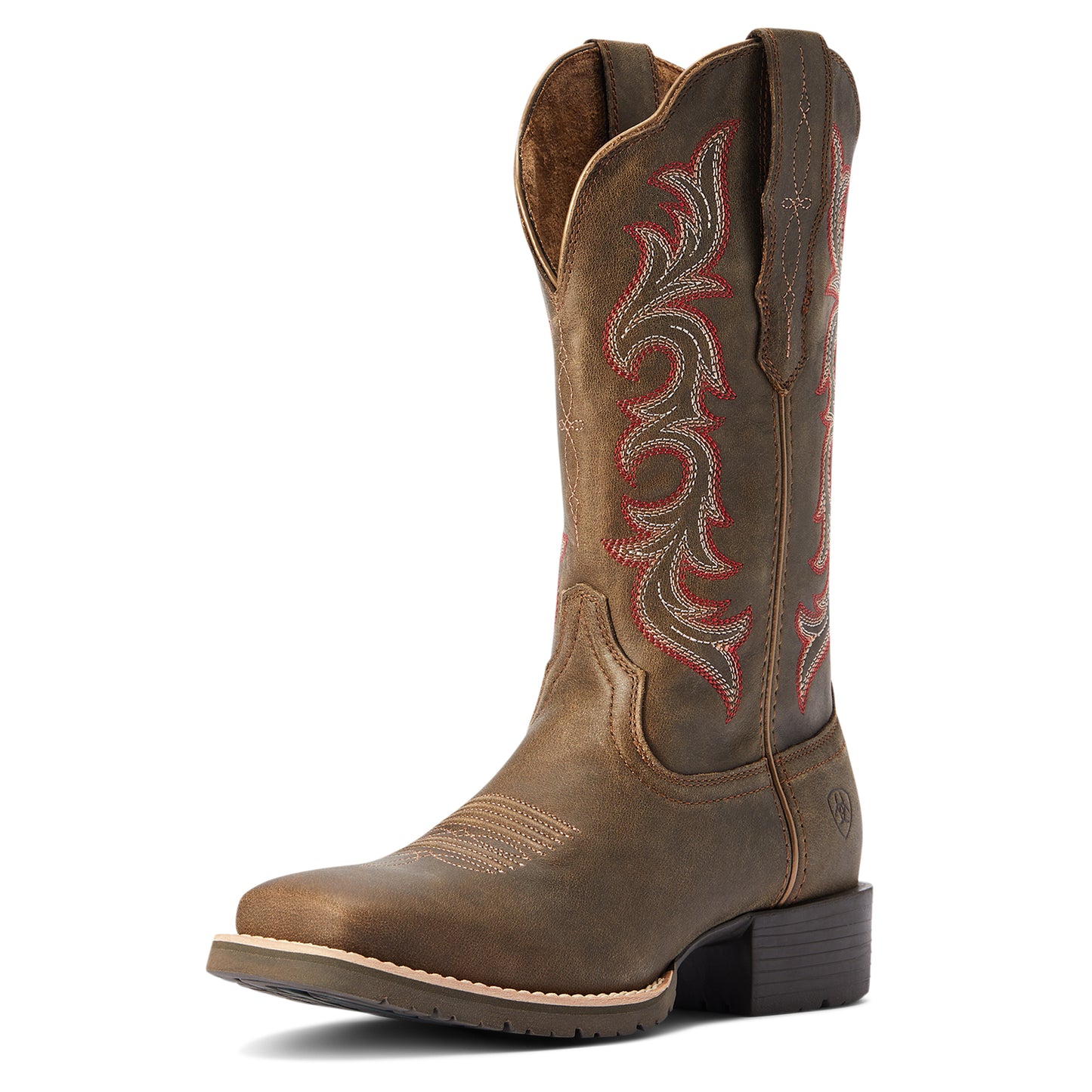 Hybrid Rancher StretchFit  Brown Western Boot