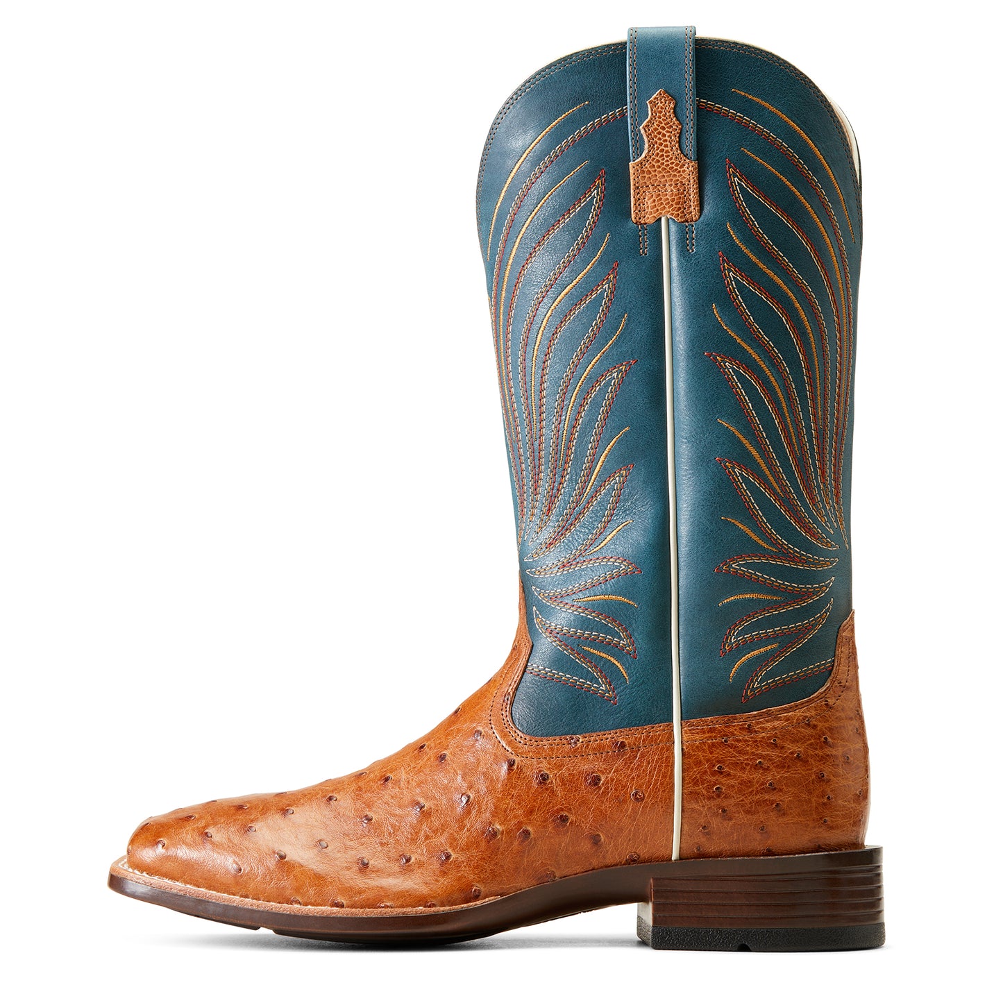 Brandin' Ultra Antique Tan Full Quill Ostrich Boot