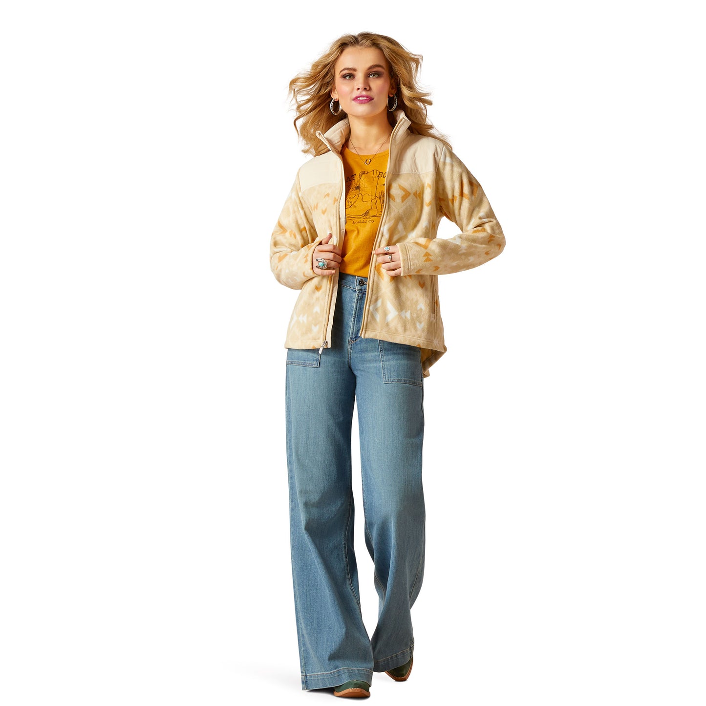 Prescott Fleece Sand Dune Jacket