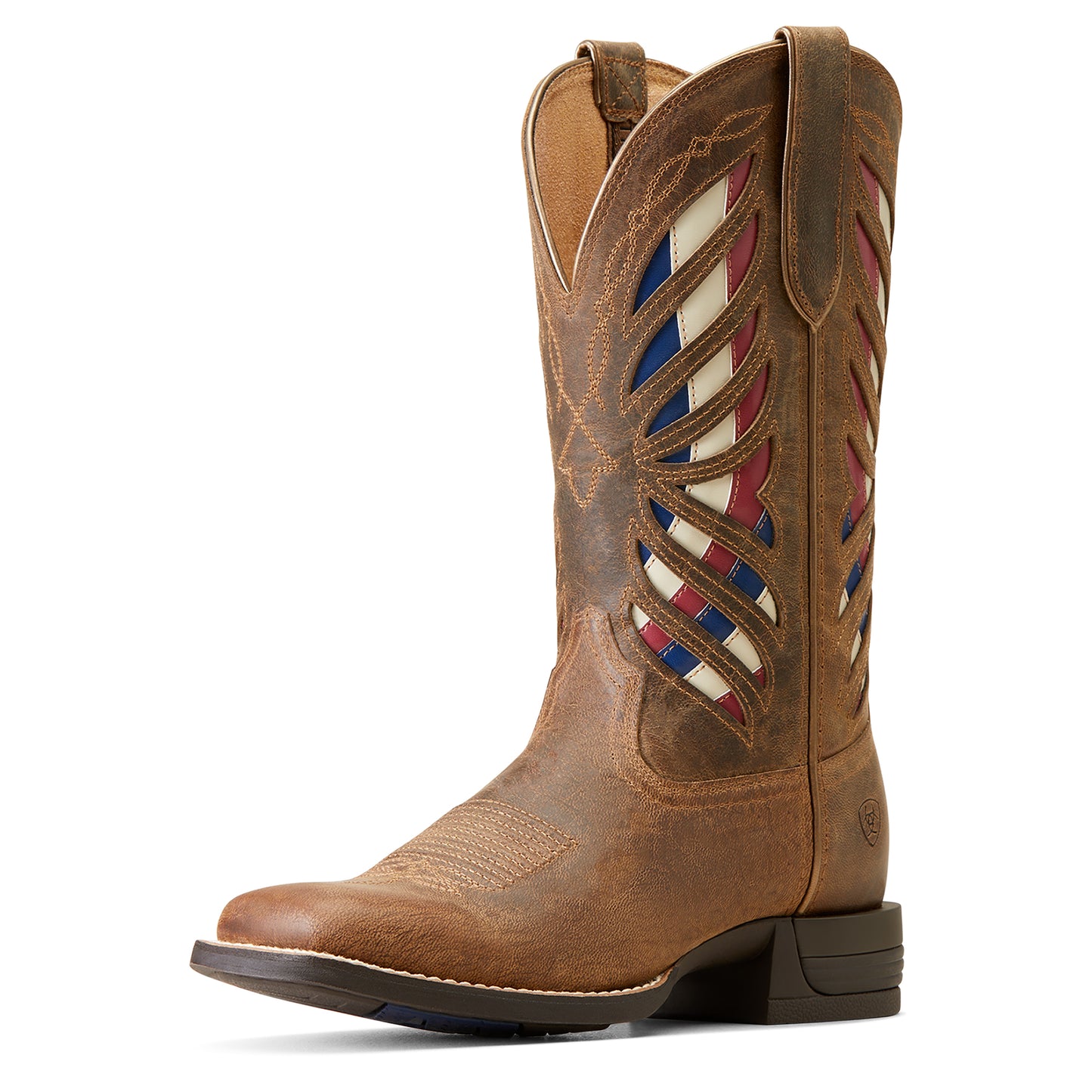 Longview Brown Western Boot