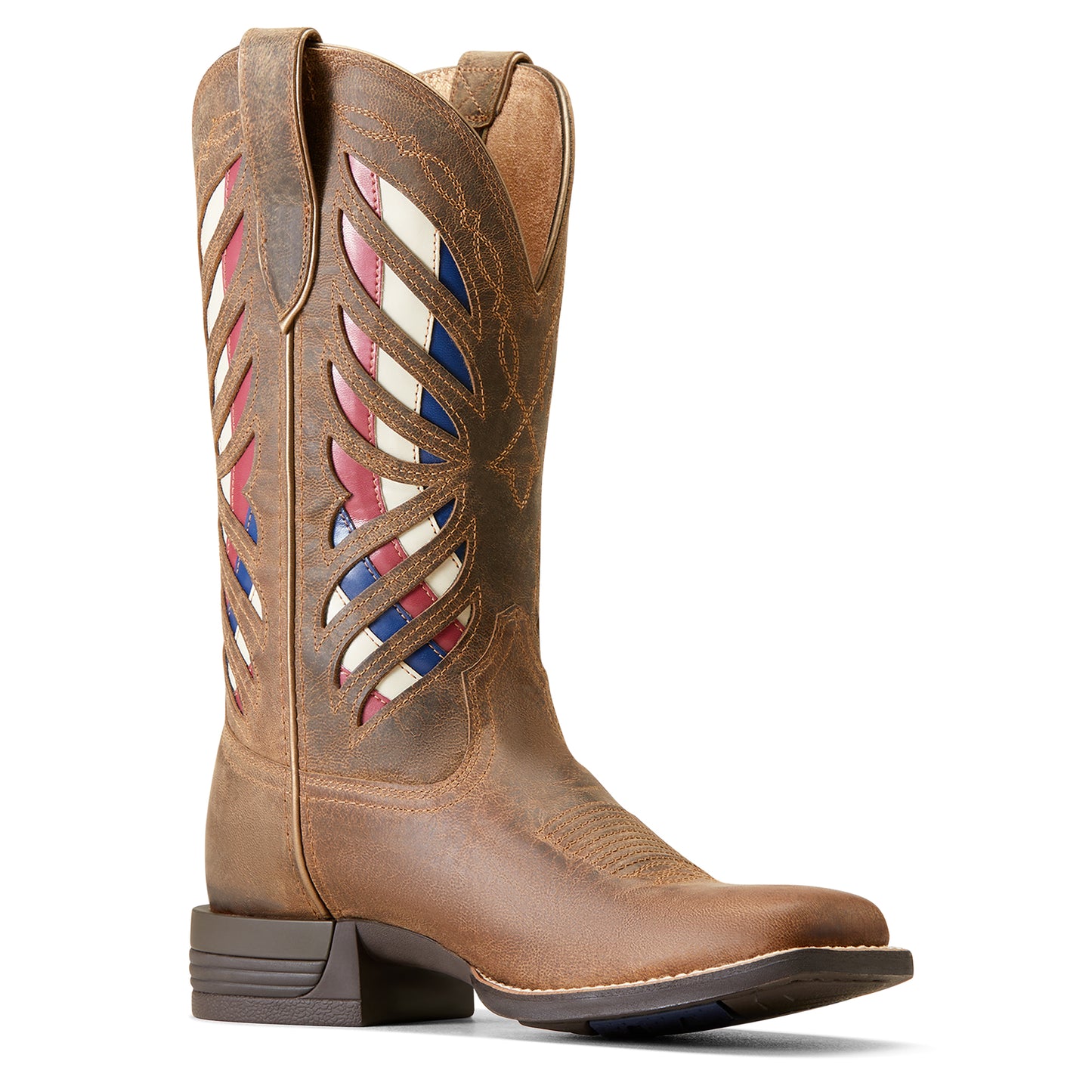 Longview Brown Western Boot