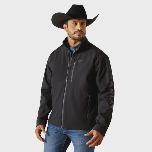 Phantom Grey Logo Softshell Jacket