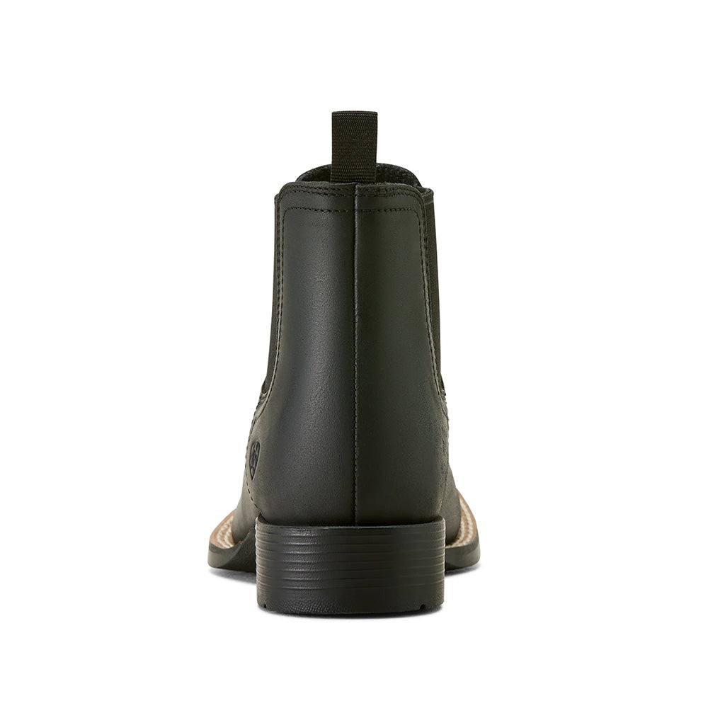 Booker Black Chelsea Western Boot