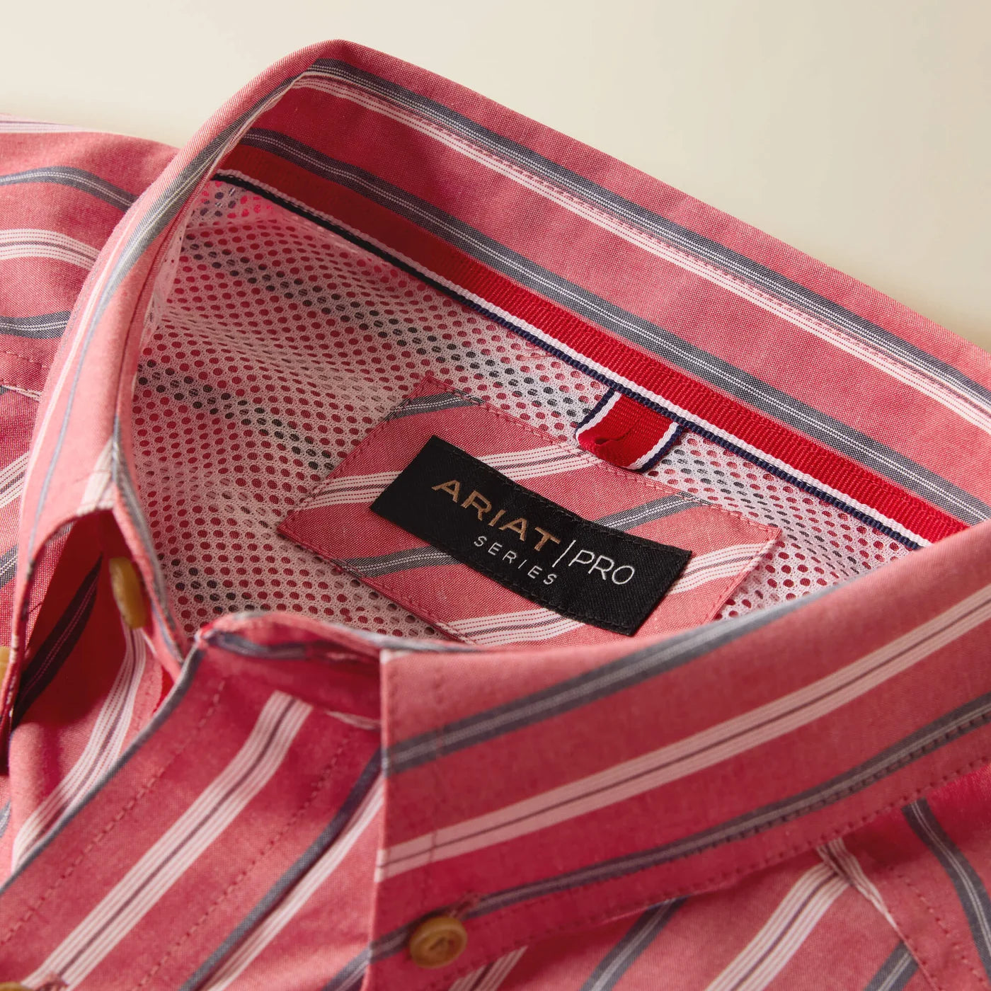10073604 Pro Bobby Hibiscus Red Stripes