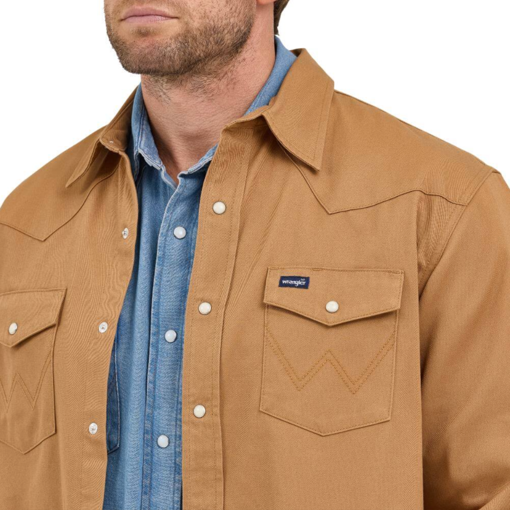 Flannel Lined Shirt Rawhide