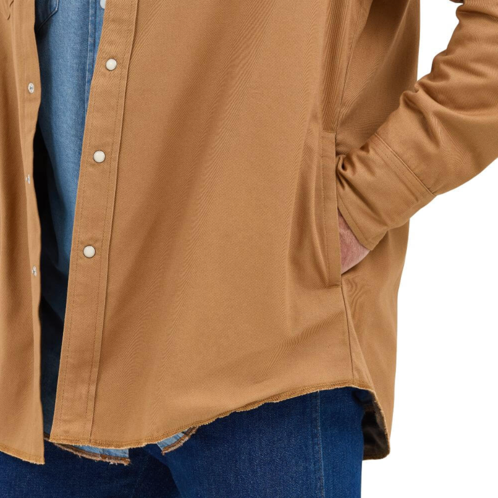 Flannel Lined Shirt Rawhide