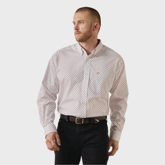 Landry Classic Fit Print  Mens Shirt