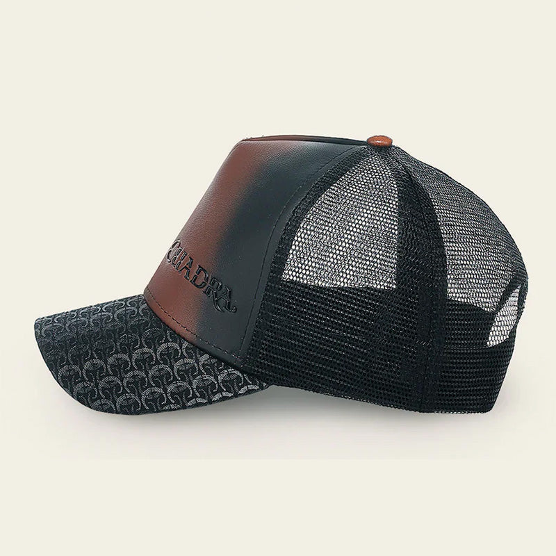 Caiman Leather snapback