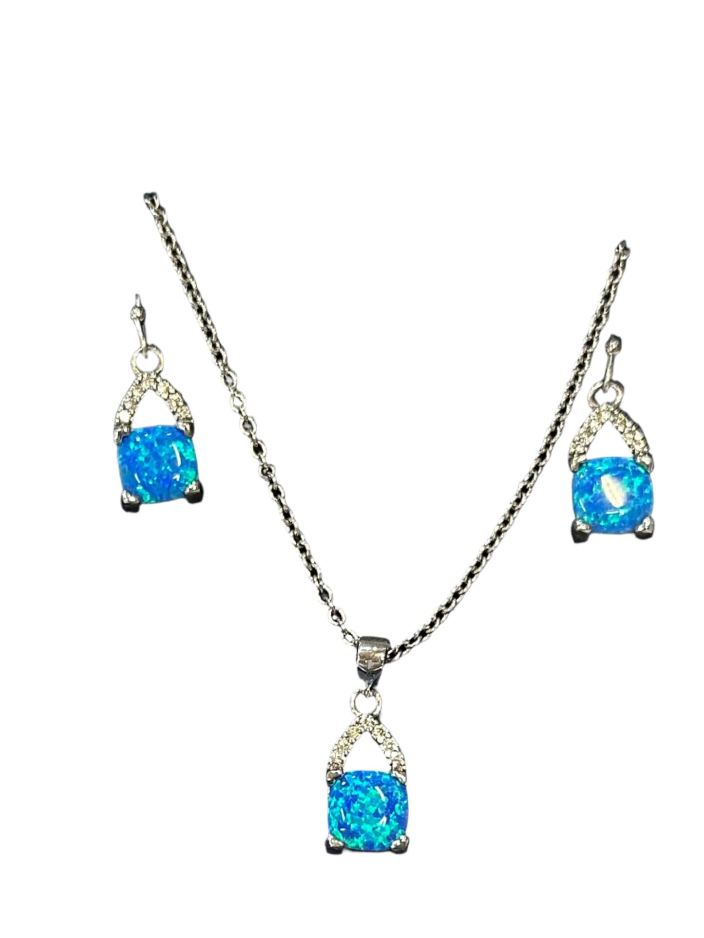 Women's River of Light Branched Pool Jewelry Set | JS3814