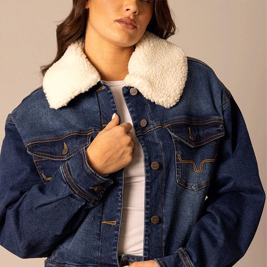 WJA0000056 LEELA Dark Indigo Jacket