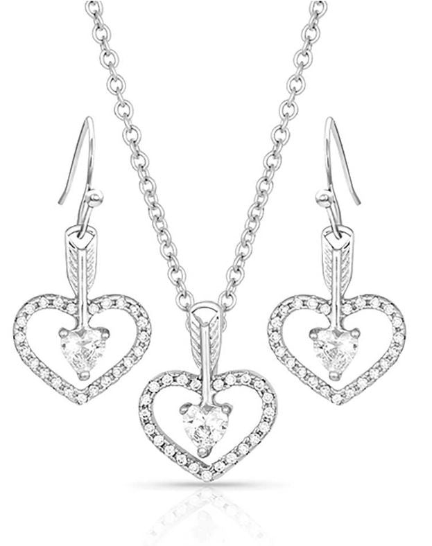 Straight to the Heart Arrow Jewelry Set | JS3198