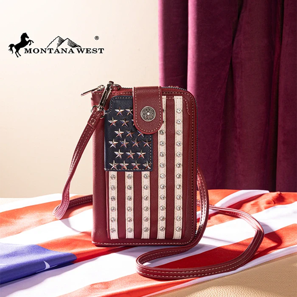American Pride Phone Crossbody Bag